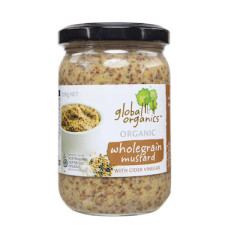 Global Organics wholegrain mustard 200g