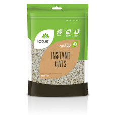 Lotus Organic instant oats 500g
