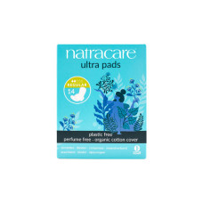 Natracare Ultra Regular Period Pads with wings 14 pack