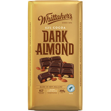 Whittakers Dark Almond Chocolate 250g